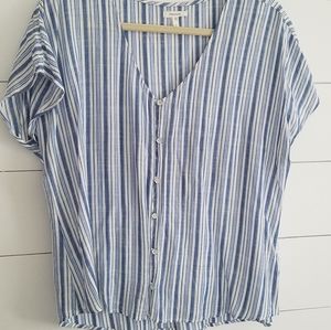 Lightweight striped shirt